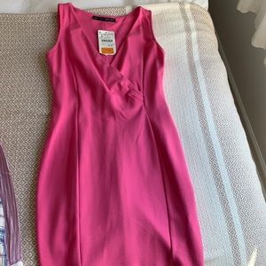 Zara hot pink dress!  New with tags
